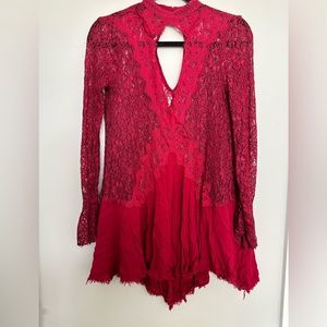 💋 Free People Lace Tunic 💋
